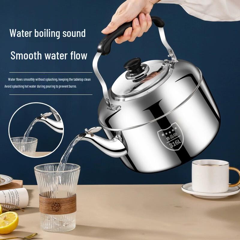 Zhishi Stainless Steel Whistling Tea Kettle