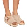 Stylish Women's Espadrille Sandals Featuring Thick Bottom And Fish Mouth Style