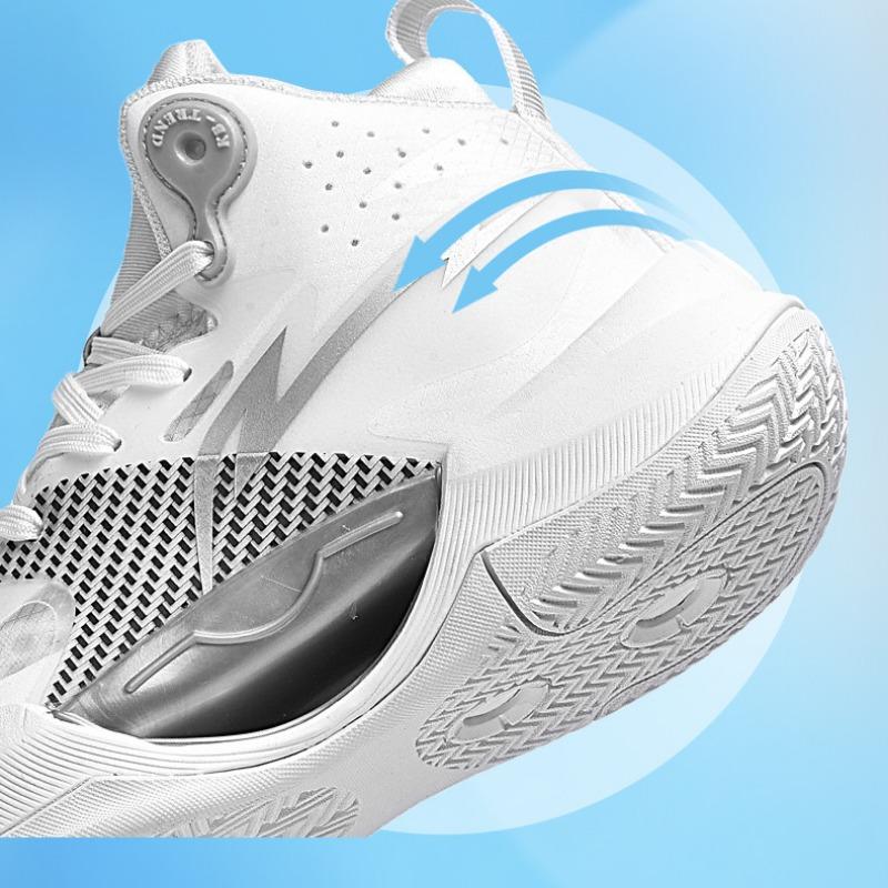 Shock-absorbing and Wear-resistant Basketball Shoes for Teenagers Breathable Ultra-light Sports Shoes