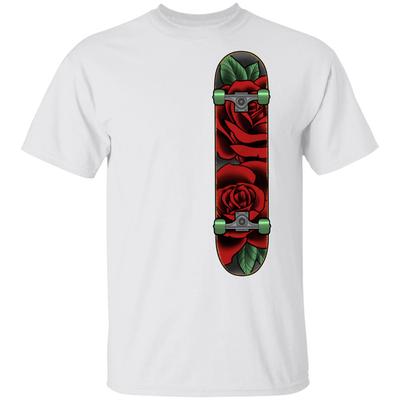 Rose Classic Skateboard Skateboarder T-Shirt