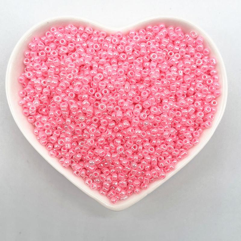New 15g/lot 4mm Effect of The Cream Charm Czech Glass Seed Beads for Jewelry Making DIY Bracelet Necklace Accessories