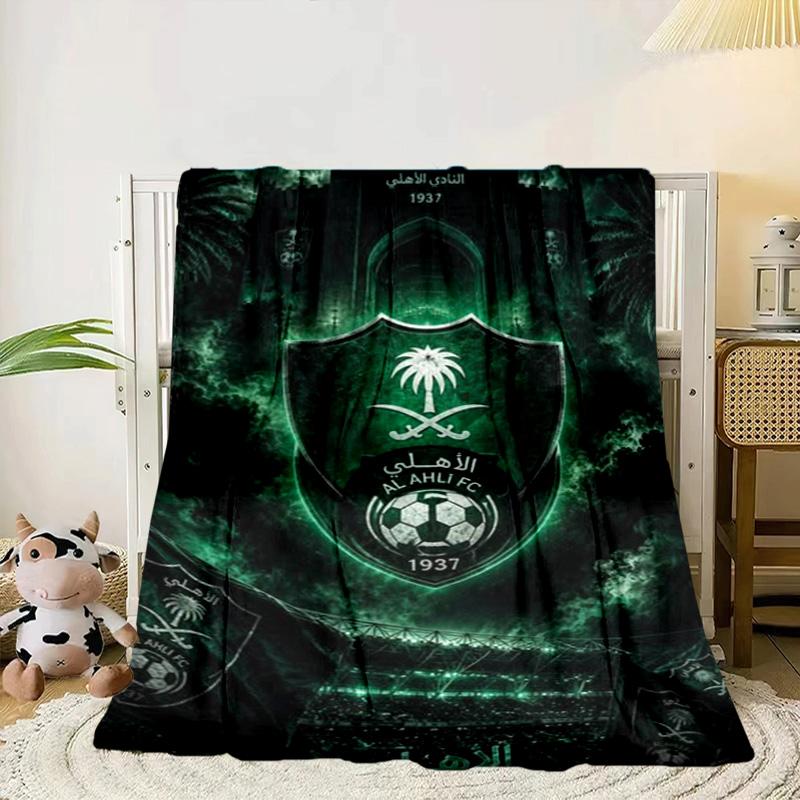 AS Saint Emblem Portable Blanket/Soft Blanket Bedding Blanket Suitable for Travel Camping Living Rooms Offices Sofas Fan Gifts