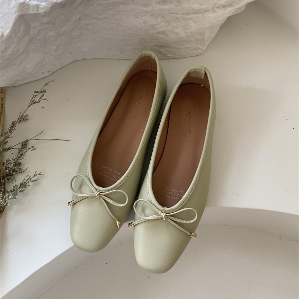 Fashion Bailamos Women Brand Ballet Shoes Fashion Bow In Autumn 2025Pregnant Women's Flats Casual Women's Dress Shoes Mujer