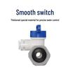 2-Minute Plastic Integral Three-Way Ball Valve for Household Water Purifiers