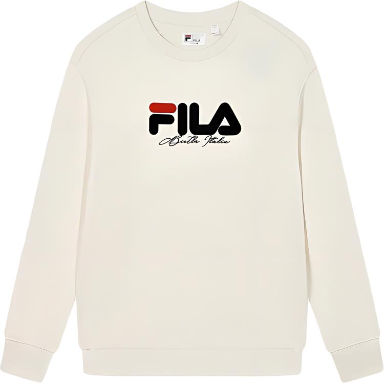 New FILA ORIGINALE Sweatshirt Unisex Steam White F51M449204F-IV