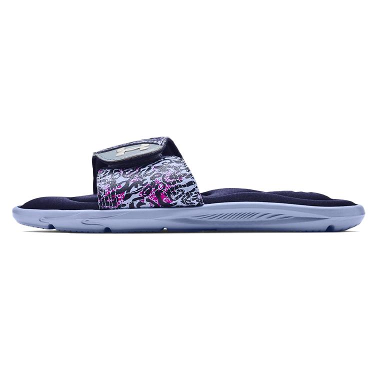 

Under Armour Ignite Vi Graphic Strap Slides Blue Purple Women s 3024453-400 39