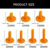 10Pcs Golfing Rubber Tees Golfing Tees Holder for Practice Mat Indoor Outdoor Use 35mm 42mm 54mm 60mm 65mm 70mm 80mm