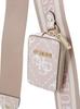 Borsa a tracolla Guess Rea alta con logo in palissandro SG896316
