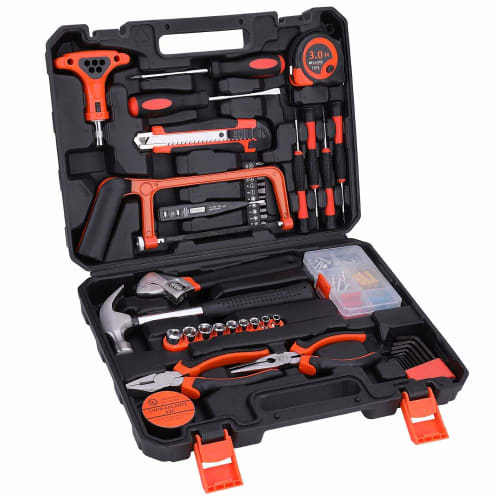 Bilibala 82-Piece Home Tool Set, Household Work Tools for Furniture Assembly & Home Maintenance, Tool Box, Basic Household Tools, Work Tool Set, Autom
