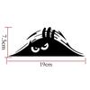 Elf Car Stickers Waterproof Self-adhesive Car Decal Anti Scratch Auto Decoration Funny Peeking 3D Big Eyes Sticker Car Styling