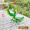Non-Toxic Creative Moc Insect Building Blocks Bee Dragonfly Ant Mantis Butterfly Children'S Assembled Toys Animal Ornaments Gifts