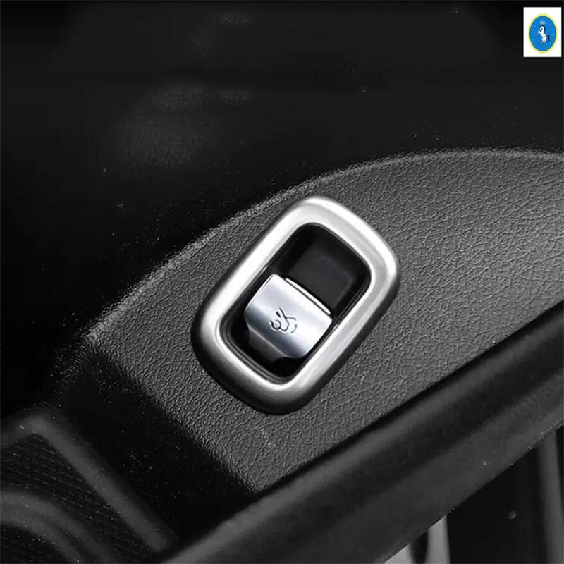 Glänzender Stil/Schwarzer Stil Heckklappen-Steuertasten-Abdeckung Zierleiste Passend für Mercedes-Benz C-Klasse W206 -2025 Autozubehör