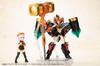Kotobukiya King of Braves GaoGaiGar Cross Frame Girl Goldy Marg Stealth Gao II Set Altezza 120 mm Modello in plastica e circa. Non in scala