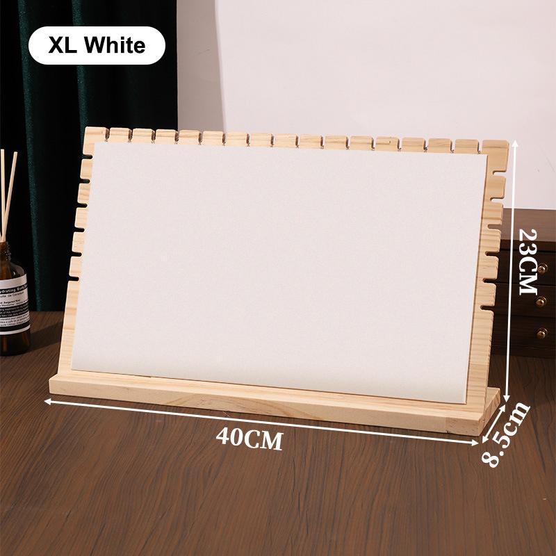 Creative Solid Wooden Necklace Frame Fashion Jewelry Display Frame Pendant Support Jewelry Display Props