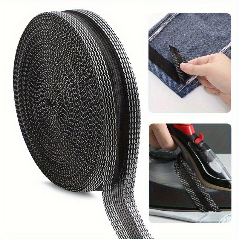 

1pc Hot Melt Adhesive Velcro Roll Material Home DIY Fabric Decoration Black Self-Adhesive Fabric Tape 10m Home Accessories 1pc 2.5x1000 cm чёрный