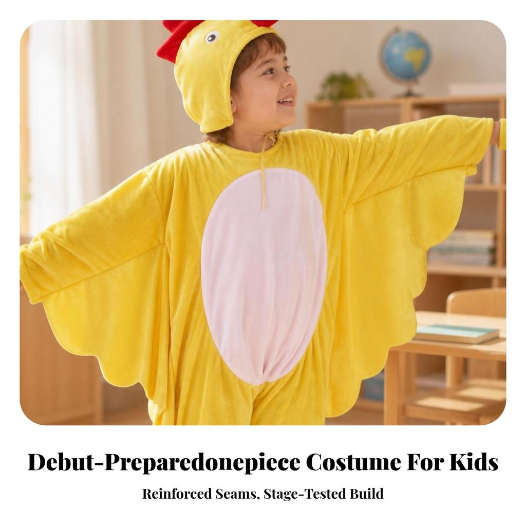 Bird Costume Soft Onesie Loose Fit for Children