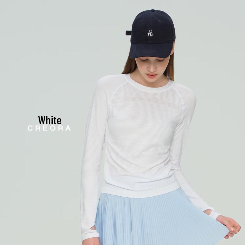 Women s Long Sleeve Round Neck Yoga & Fitness Top S-XL