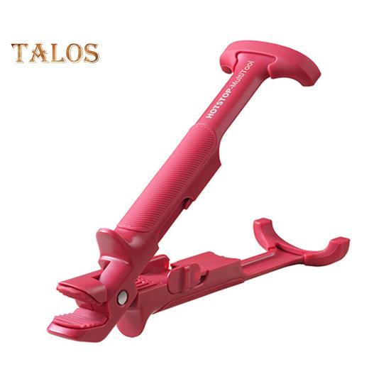 Anti-Scalding Clip 2-in-1 Hot Plate Gripper Bowl Holder Clip Non-Slip High Temperature Resistance Anti Scald Clamp Hot Plate Gripper Clips Tongs for