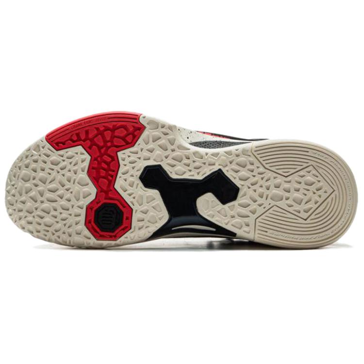 Li Ning Slip Resistant, Abrasion Resistant, Support, Rebound Low top Outdoor Basketball Shoes Men's Cinnabar ABFV003-7