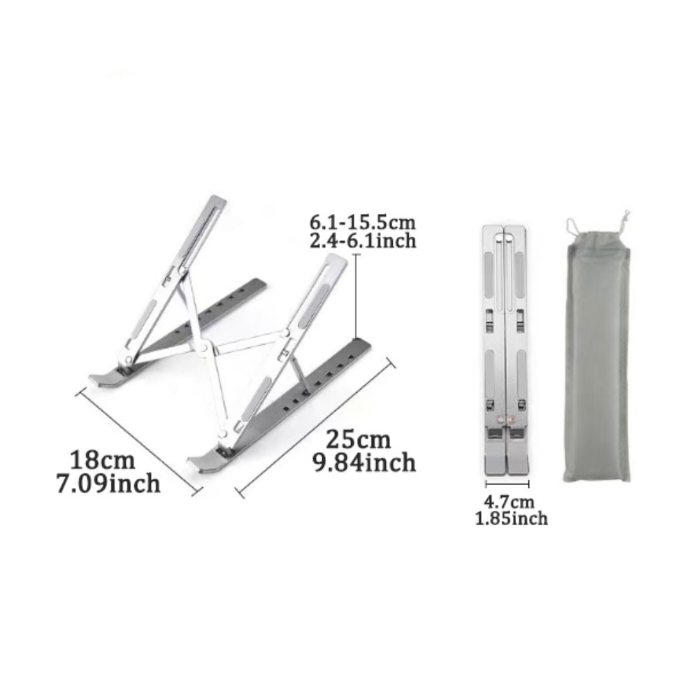 Aluminum Zinc Zinc Alloy Laptop Holder Stand Lifting Notebook Support Base  Laptop Accessories