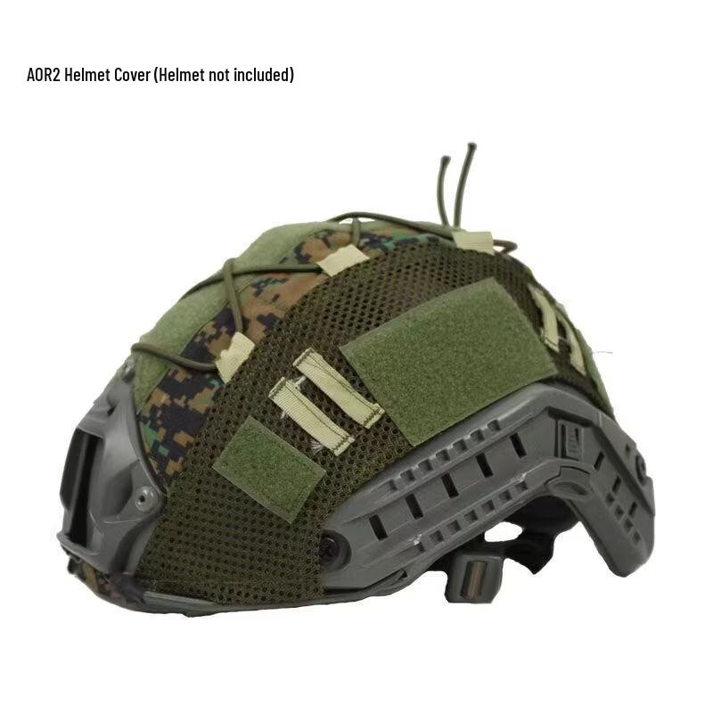 AOR2 Jungle Digital Camouflage Helmet Cover (2-Pack)