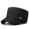 Mens Winter Warm Flat Top Cap with Ear Flaps Dad Hat
