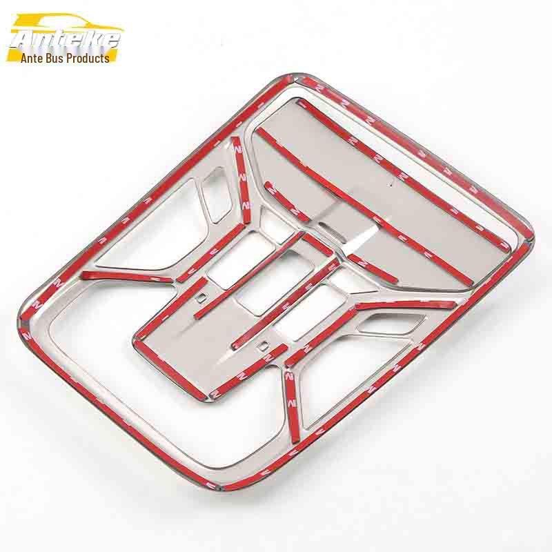 CS55 Front Row Reading Light Decorative Frame & Center Console Cover Sequin Stickers