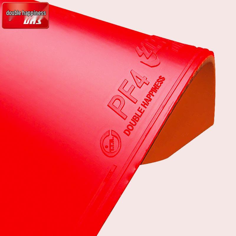 Double Happiness PF4-50 Set Cauciucuri Rachetă Tenis de Masă Inversate Lipicioase pentru Atac Rapid și Joc cu Buclă