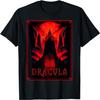 Dracula Gothic Horror Vampire Art -Halloween Vampire Fans T-Shirt