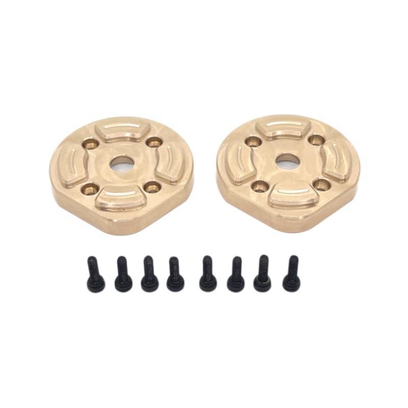 Meijiaxin Remote Control Car Brass Axle Counterweights & Gear Cover for 1/12 H12Y H12Y+ Models