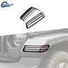 2X Exterior Front Eyebrow Light Lamp Cover Trim For Jeep Wrangler JL&JT 2018+