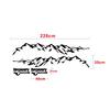 Vinyl Mountain Decal For Car Side Door Decoration, Auto Sticker, Decal For Toyota Prado Land Cruiser