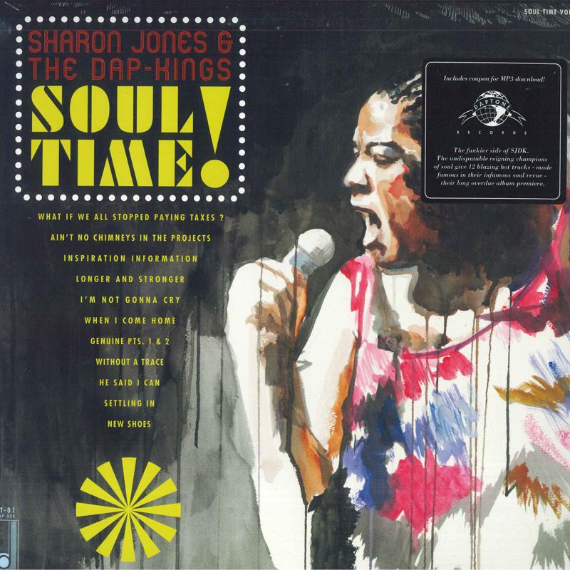 

LP Record SHARON JONES & THE DAP-KINGS - Soul Time! (Soul Time Vol. 1) DAP024 DAPTONE 2022 UK Soul/Funk