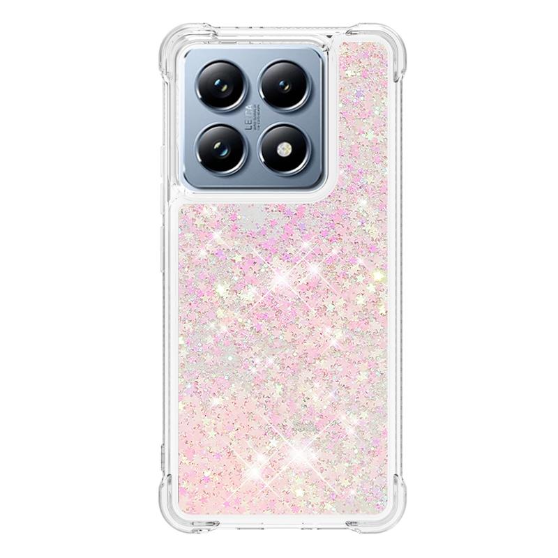 Coque 14T Pro sur Pour Fundas Xiaomi 14T Pro Coque Paillettes Bling Dynamique Liquide Pour Xiomi Xiaomi14T 14TPro Étuis de Téléphone Fundas