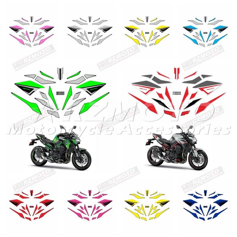 For Z900 Motorcycle Stickers Body Racing Decoration Fuel Tank Fairing Windshield Helmet Reflective Anti-Water Stickers