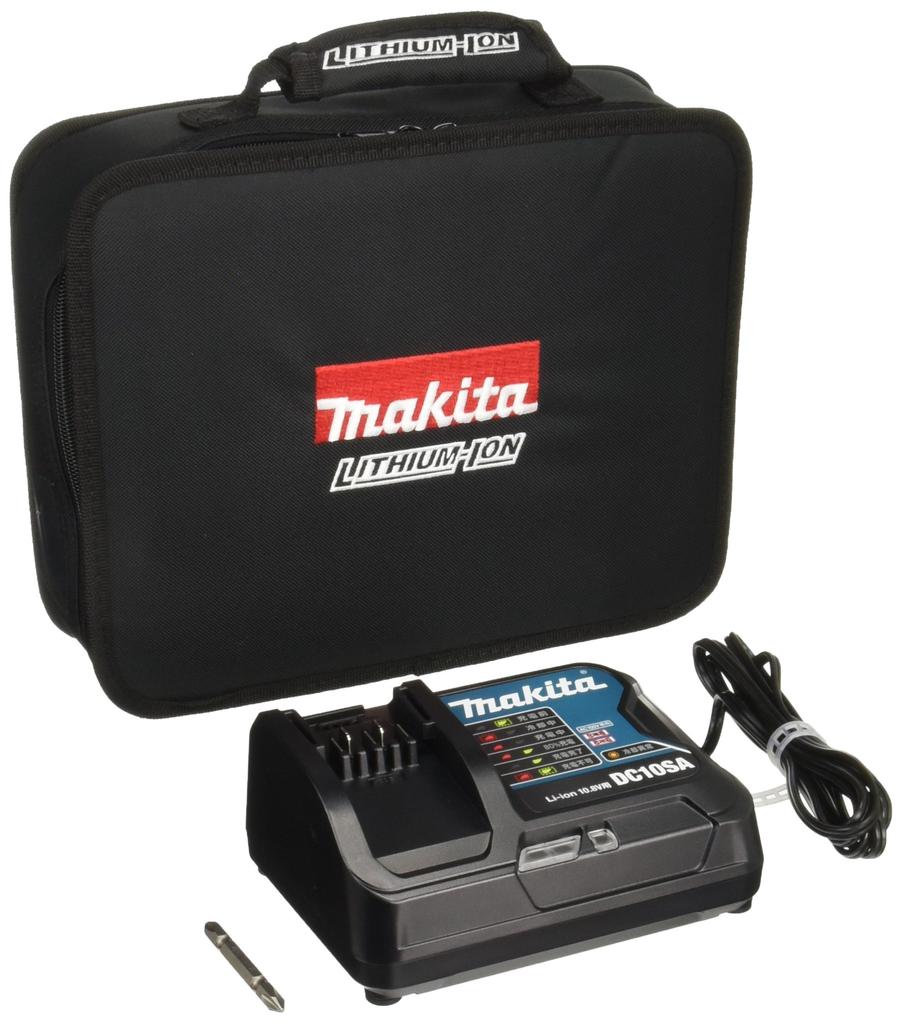 Makita impact driver TD110 white torque 110Nm case included TD110DSHSW (10.8V) 1.5Ah battery/charger included/soft