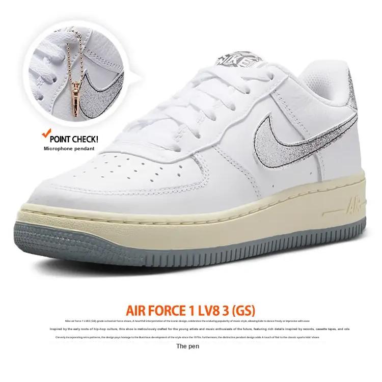New Nike Air Force 1 LV8 3 GS '50 Years Of Hip Hop' DX1657-100