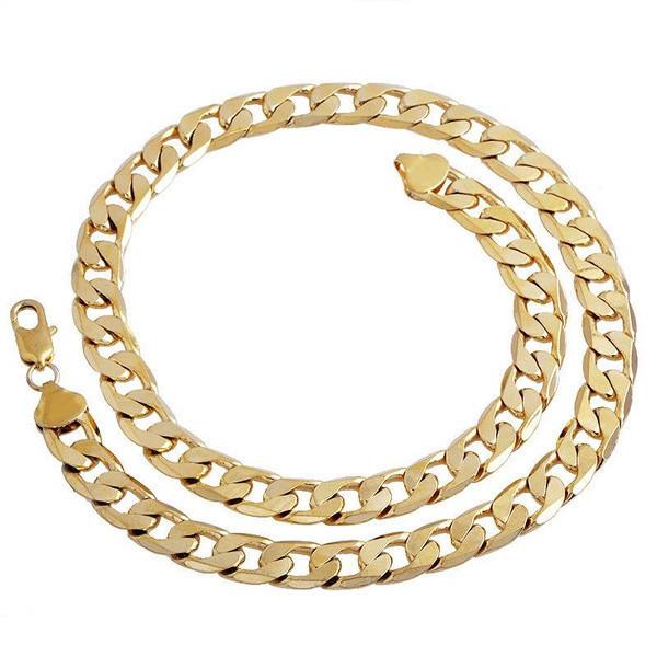 Men's Fashion Necklace Punk Curb Link Chain 60cm Premium Quality Classic Appeal