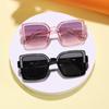 Non-polarized Fashion Square Frame Cute Animal Cartoon Sunglasses Men Women    Retro Fine Glitter Frame Outdoor Sunscreen Eyeglasses