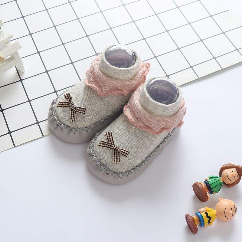 Baby toddler socks treasure board shoes socks 0-12 months men and women treasure board socks soft bottom non-slip spring and autumn thin