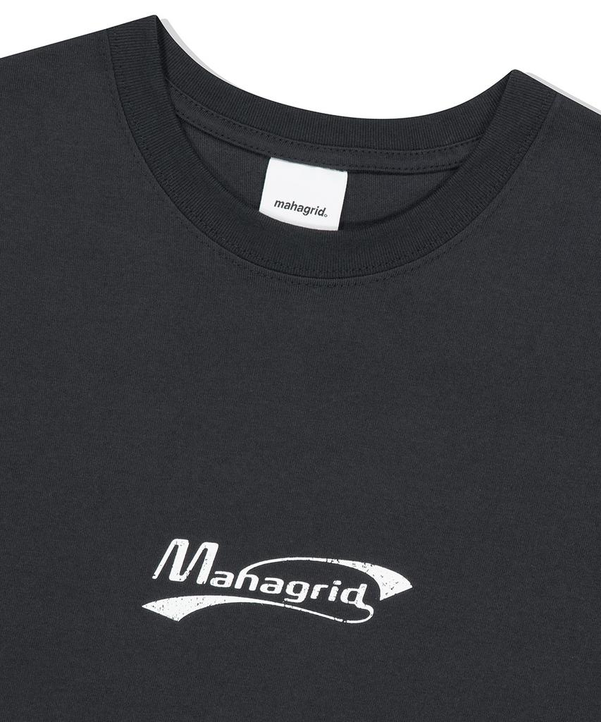 MAHAGRID Detergent Logo Ls Tee Black(Mg2Efmt562A)