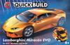 Airfix Quick Build Series Lamborghini Huracan EVO Assembly Kit QB6058 Non-Scale Pre-painted Block-Type