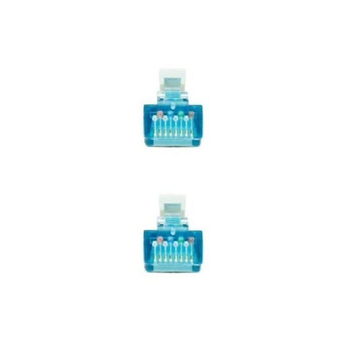 Câble réseau - NANOCABLE - 7 S-FTP - 25 m - Protection contre les interférences - CAT6 - 10 Gbps