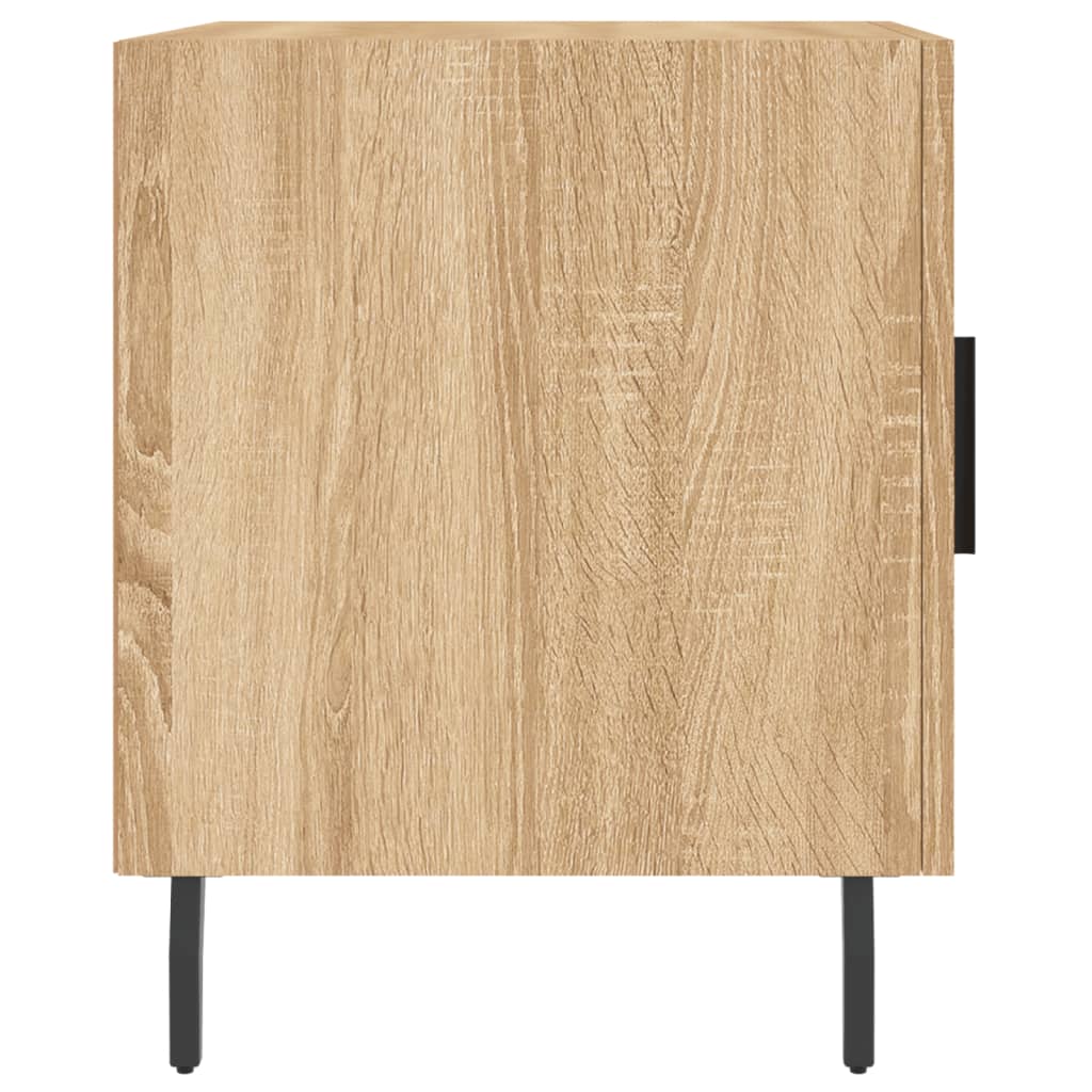 Nightstands (2 pcs) Sonoma Oak Finish 40 x 40 x 50 cm Particleboard