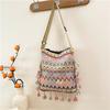 Temperament Large Capacity Messenger Bag Quiet Handsome Personality Fringed Handbag National Style National Style Shoulder Bag National Style