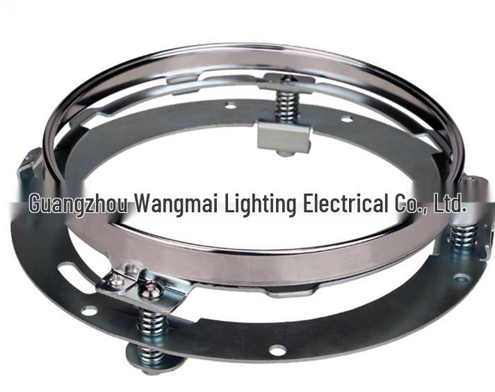 7" Round Headlight Bracket for Harley Motorcycles & Wranglers