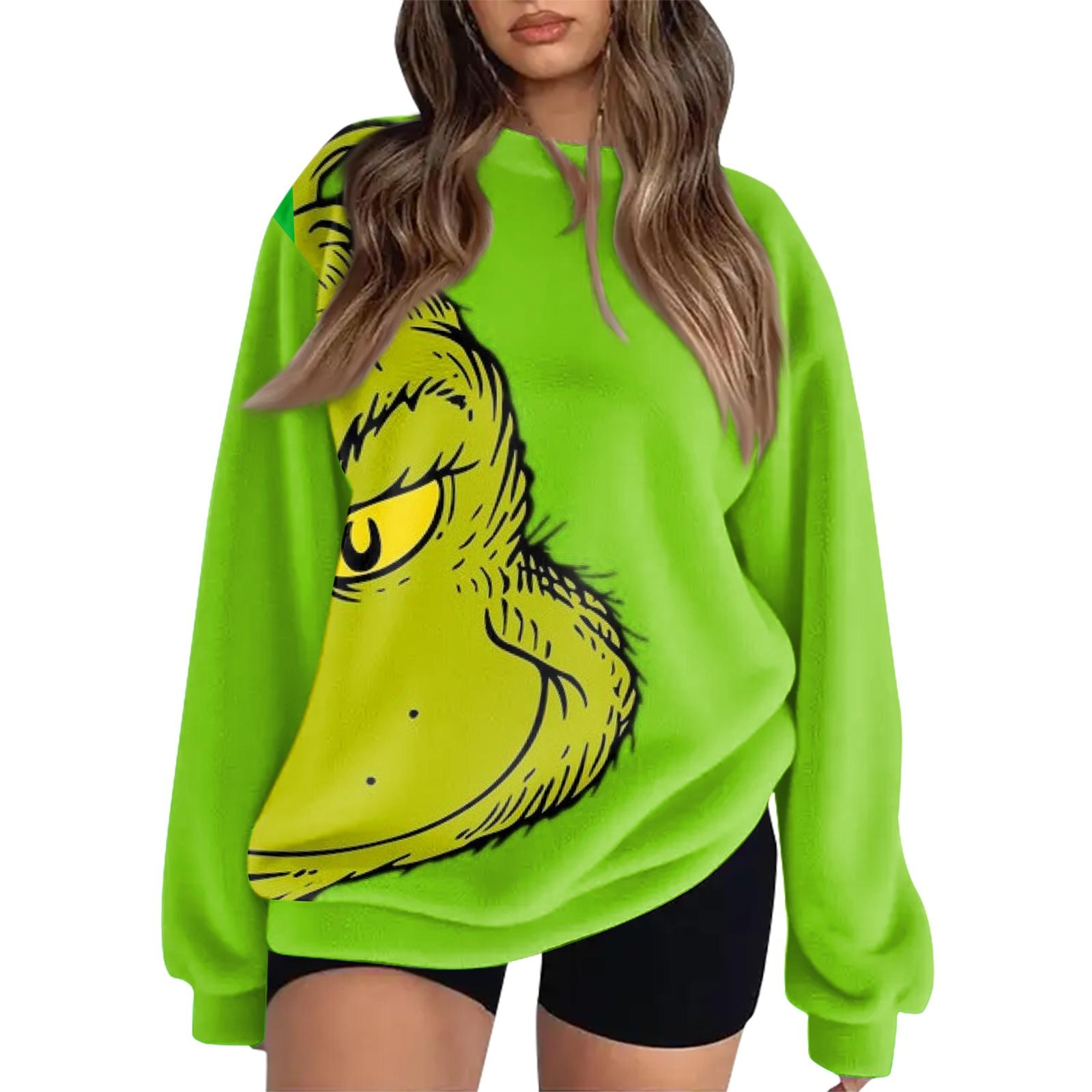 

Женский рождественский флисовый свитшот с принтом S