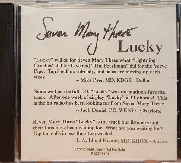 CD SEVEN MARY THREE Lucky PRCD8121 Atlantic 1997 США Рок Б/у
