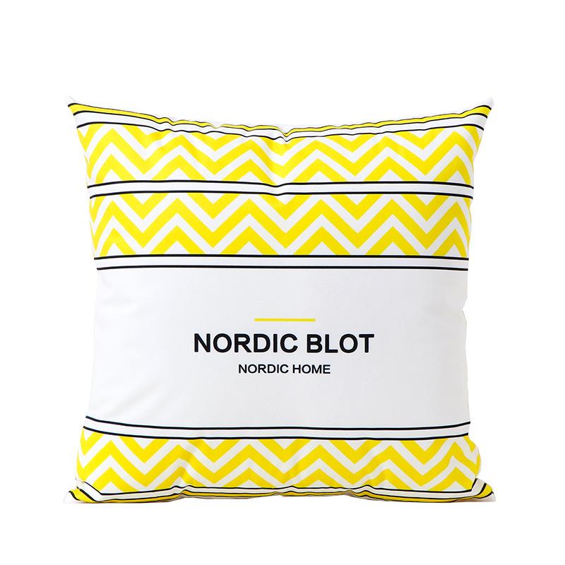 Pillow Cushion Office Waist Cushion Living Room Chair Sofa Waist Cushion Nordic Ins Style Simple and Modern