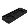 Coffee Tamper Mat Silicone Tamping Pad for Portafilter Tamper Distributor Brush Puck Screen Water Proof Heatproof Tamp Station for Counter
